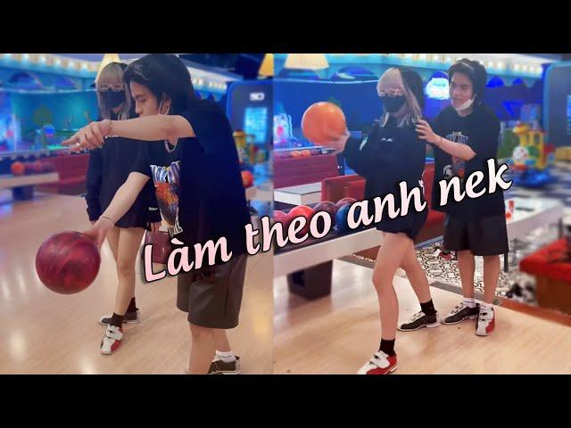 Ngô Đình Nam tình tứ dạy Ciin "Rap Việt" chơi BOWLING nhưng... #Shorts