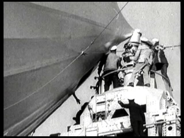 1937 Hindenburg Crash Newsreel (No Sound)