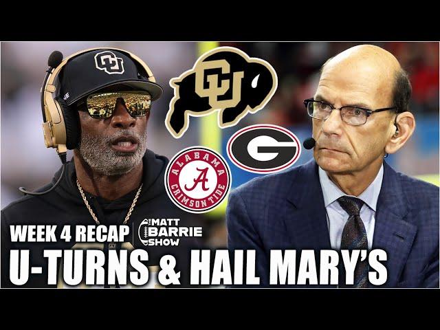 Paul Finebaum’s LOSS FOR WORDS w/ Deion Sanders + a Lincoln Riley U-TURN?!  | The Matt Barrie Show