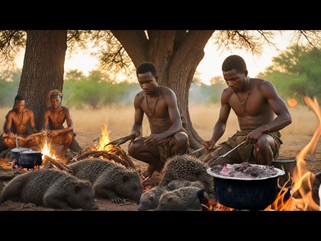 Cultural Culinary Adventures | The Hadzabe’s Porcupine Cooking Rituals | Hadza land