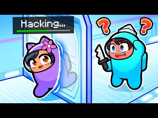 Using HACKS To Escape The IMPOSTER In Among Us!