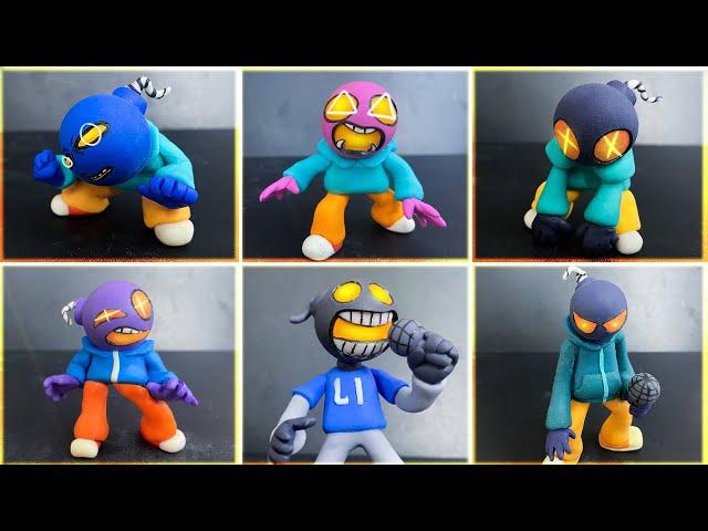 Friday Night Funkin' Clay ART ( WHITTY Mod Compilation )