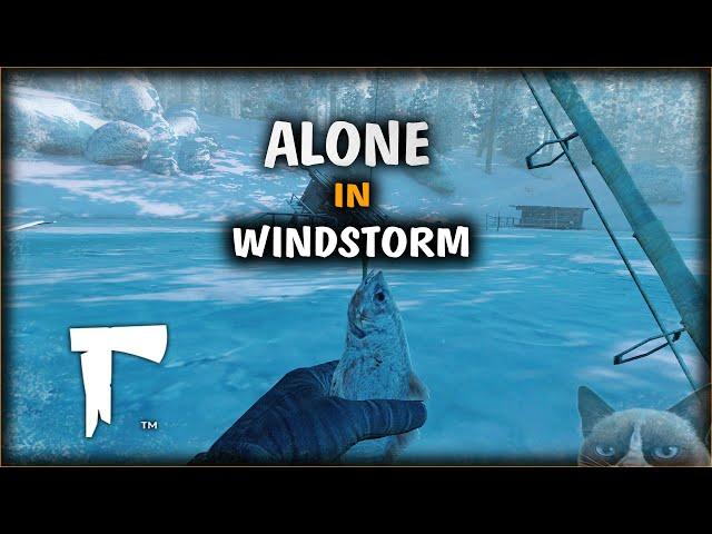 Alone In Windstorm - Long Dark На движке Сталкера