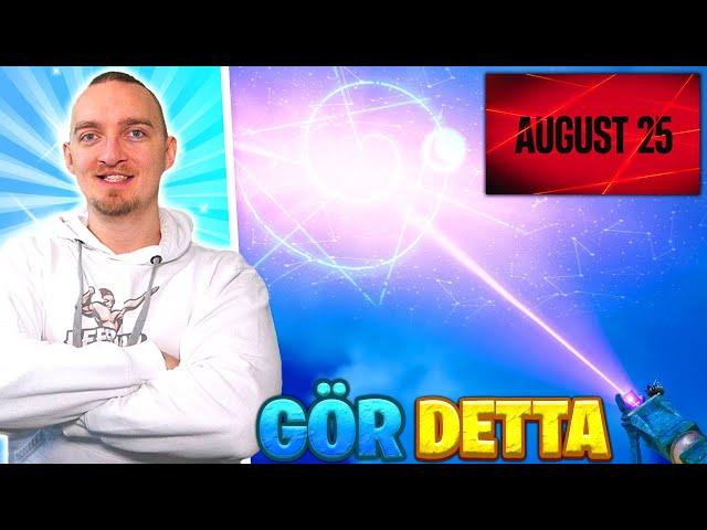 DETTA MÅSTE NI GÖRA INNAN FORTNITE SEASON 4