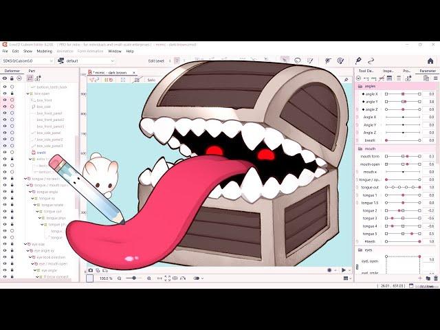 mimic vtuber ・ clip studio & live2d