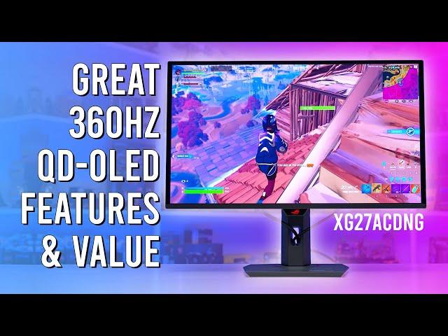 Polished 360Hz QD-OLED Gaming - Asus XG27ACDNG Review