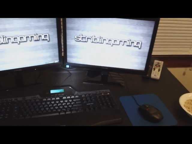 Striblin's Gaming Setup Video