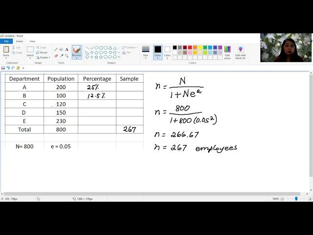 Stratified Random Sampling