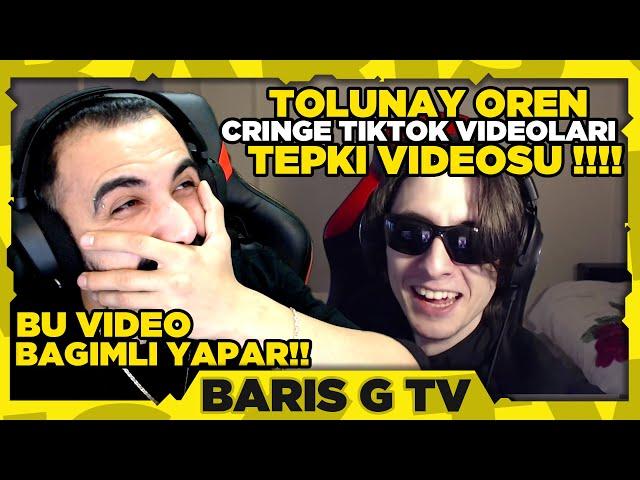 Barış G TOLUNAY ÖREN TİKTOK VİDEOLARINA TEPKİ VİDEOSUNU İZLİYOR (GÜLME KRİZİ !!!)