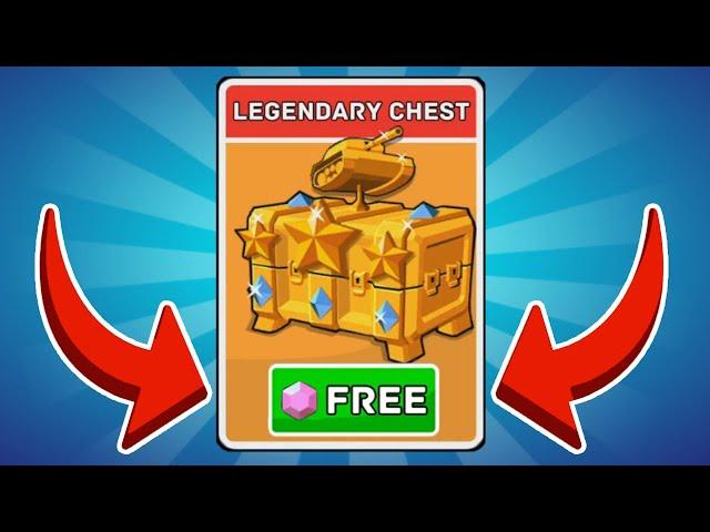 FREE LEGENDARY CHEST in Hills of Steel