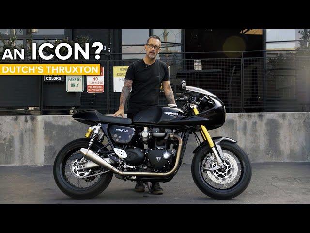 Dutch's Triumph Thruxton  - The Ultimate Cafe?