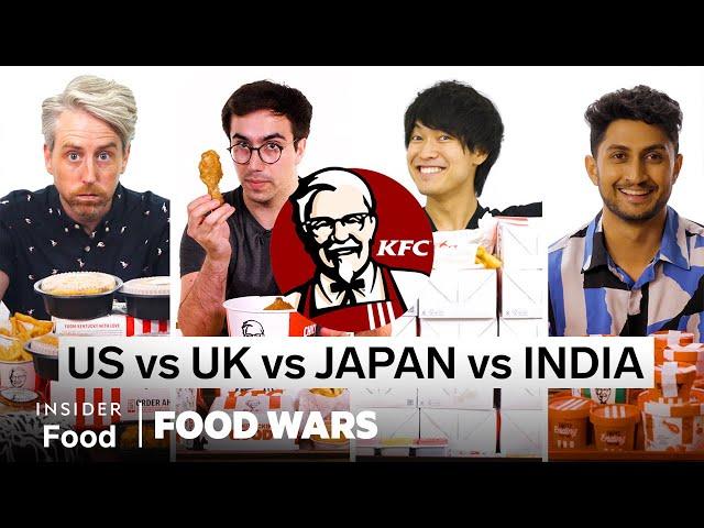 US vs UK vs Japan vs India KFC | Food Wars | Food Insider