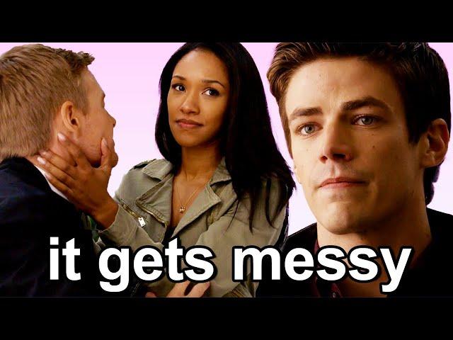 the barry/iris/eddie love triangle for 40 minutes straight