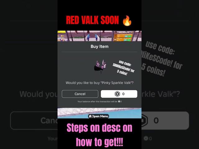 OBTAINING PINK SPARKLE VALK  #7 (FREE UGC LIMITED)