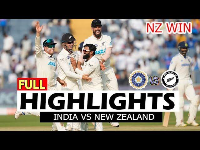 INDIA VS NEW ZEALAND 2ND TEST MATCH DAY 3 FULL HIGHLIGHTS 2024 | IND VS NZ