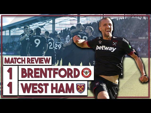 Brentford 1-1 West Ham Utd highlights | Soucek grabs equaliser after Mbuemo scores after 37 seconds