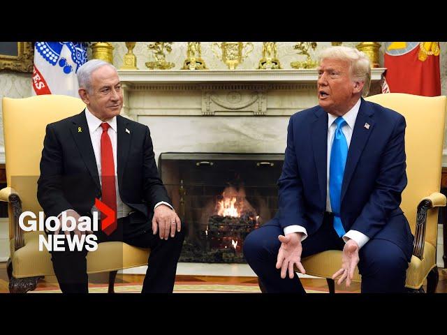 Trump suggests US occupation of Gaza after meeting with Israel’s Netanyahu