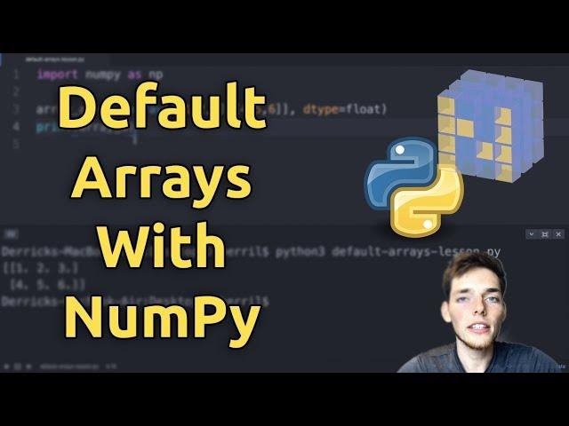 NumPy Default Arrays (Zeros, Ones, Full methods) - Learn NumPy Series