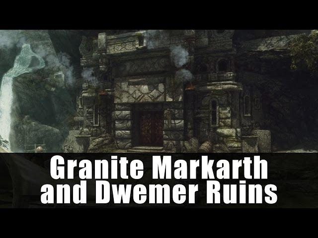 Skyrim Mods - Granite Markarth and Dwemer Ruins [4k/HD]