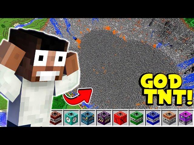 Minecraft but there are Custom TNT || Custom God TNT || Minecraft gameplay Tamil