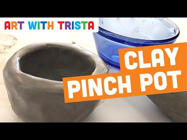 Pinch Pot Step By Step Clay Pottery Tutorial - Art With Trista