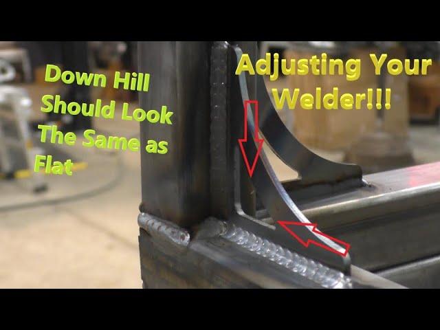 Setting Wire Speed On A Mig Welder To Match Voltage, Must See For Beginners Learning Welding