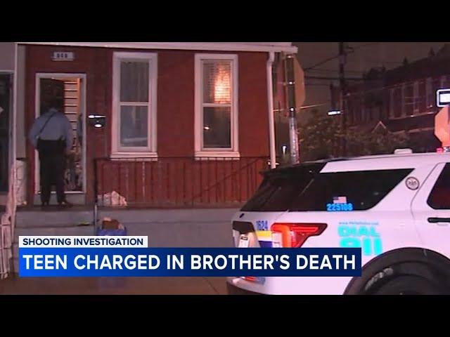 Boy, 14, charged in shooting death of 12-year-old brother in West Philadelphia