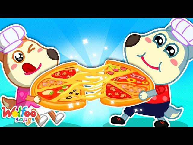 Let's Make A Pizza and More | Kids Songs & Nursery Rhymes @WolfooFamilySongs