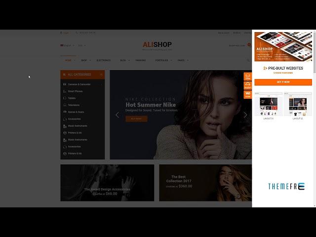 AliShop - Multipurpose WooCommerce WordPress Theme      Kadek Garrett