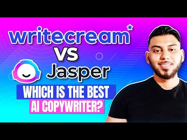 Jasper AI Vs Writecream - Which Is The Best AI Copywriter?!