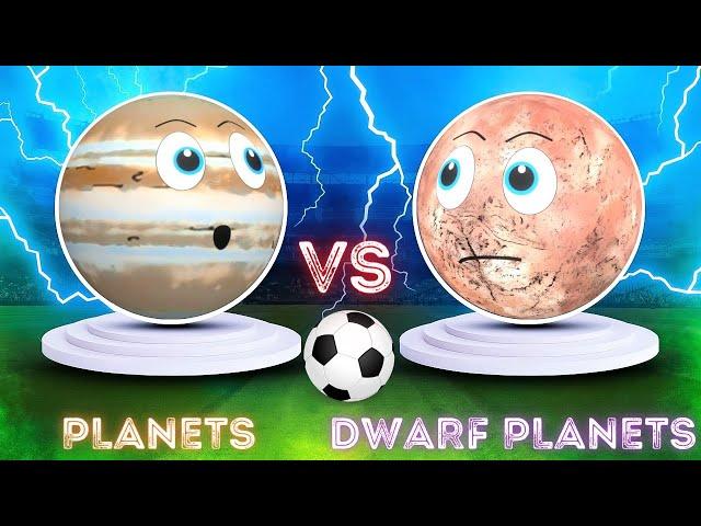 Dwarf Planets | Planets Match | Solar System | Kids Video | Space