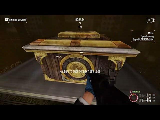 Payday 2 Golden Grin Casino Speedrun Botless Wr IGT: 0:43