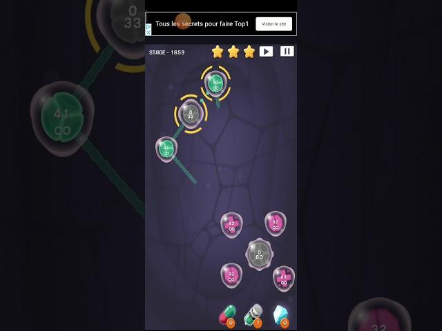 Cell expansion wars 1659 walkthrough ⭐⭐⭐