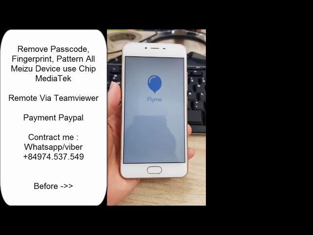 Hard Reset Remove Pin, Pattern, Password lock Meizu M3s M3 note mx6 mx3