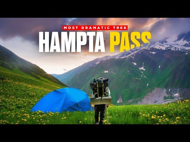 Hampta Pass Trek |  No Guide No Group | DIY style | Himalayan Trek @ajayraj1