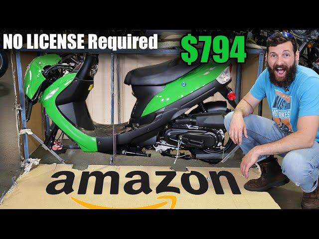 I BOUGHT the CHEAPEST street legal scooter on Amazon