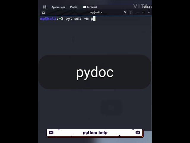 Python pydoc