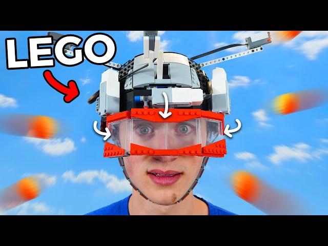 I Built The World's fastest LEGO Eye Protection!!