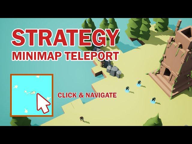 Unreal Strategy Game - Minimap Navigation