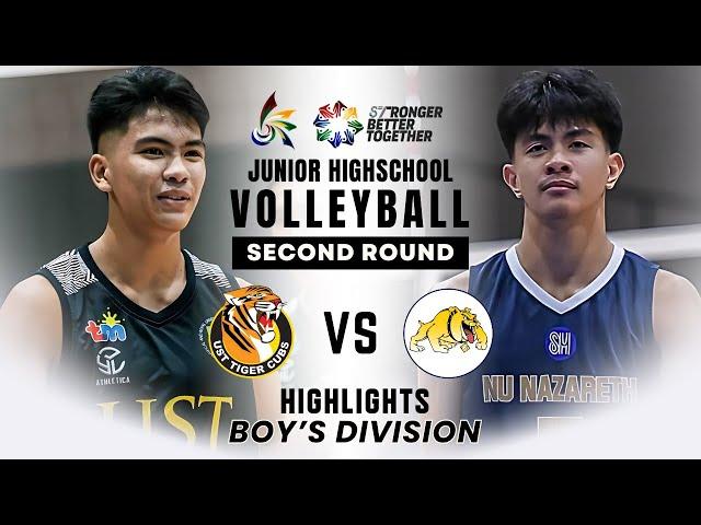 UST vs NU | Round 2 | Full Game Highlight | UAAP 87 Volleyball | Boys Division