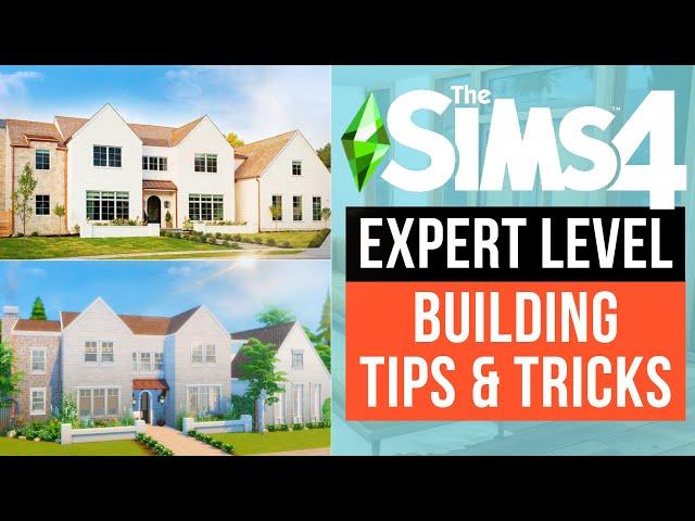 4 EXPERT Level Build Tricks You DIDN'T KNOW: Sims 4 Tutorial and Hacks #Shorts