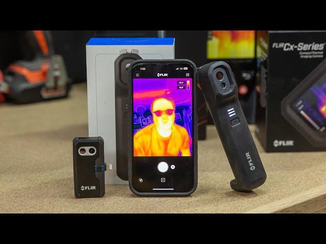 Thermal Imaging on your phone - Flir ONE Pro and Edge Series