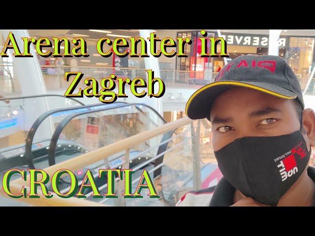 ARENA CENTER IN ZAGREB CROATIA SHOPPING COMPLEX Beautiful market in Croatia europe