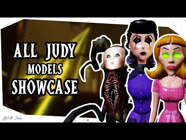 All JUDY Chapter THREE Part TWO Models SHOWCASE Roblox