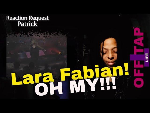 REACTING TO LARA FABIAN - Adagio (Live) (From Lara With Love) IN MY VAN!! #vanlife REACTION!!