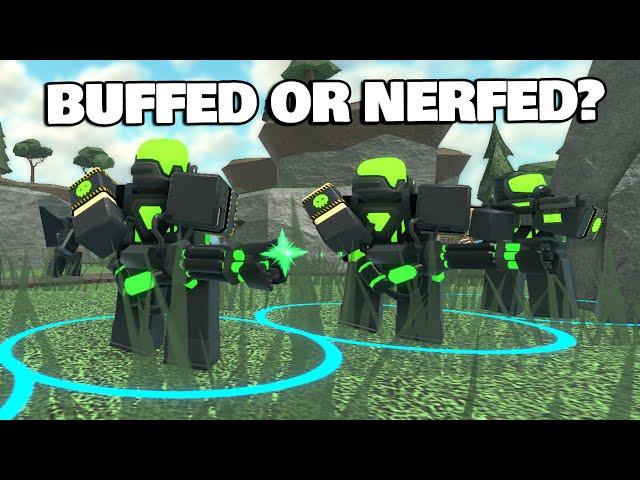 Toxic Gunner Was Getting A Buff Or Nerf? (Tower Defense Simulator) | Roblox