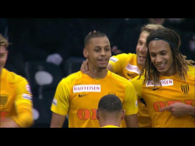 Das Tor von YB-Mittelfeldspieler Djibril Sow gegen GC (vom 11. März 2018)