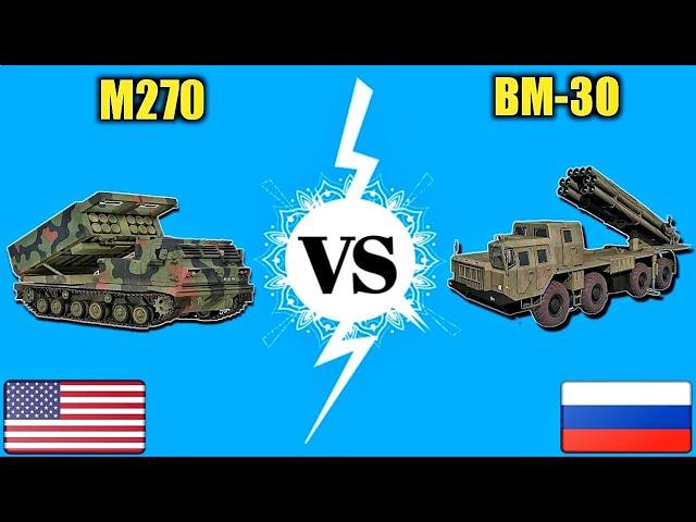 M270 VS BM-30 MLRS