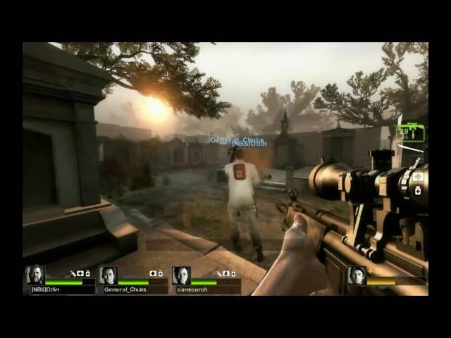 Left 4 Dead 2: Uncut Campaign Gameplay [The Parish] [Part 2 of 4]