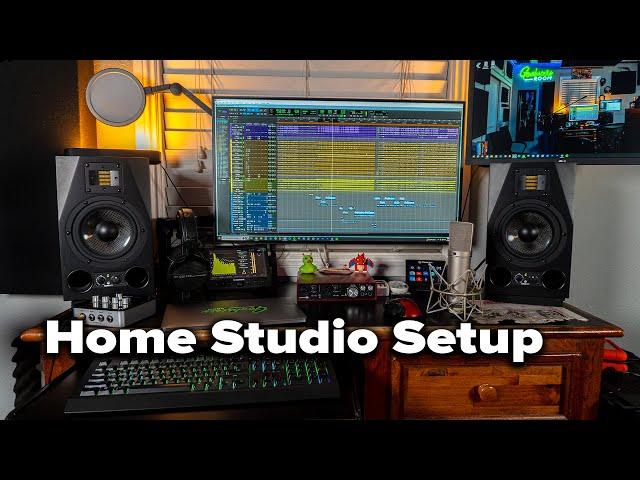 How To Setup A Home Studio For Beginners 2024!